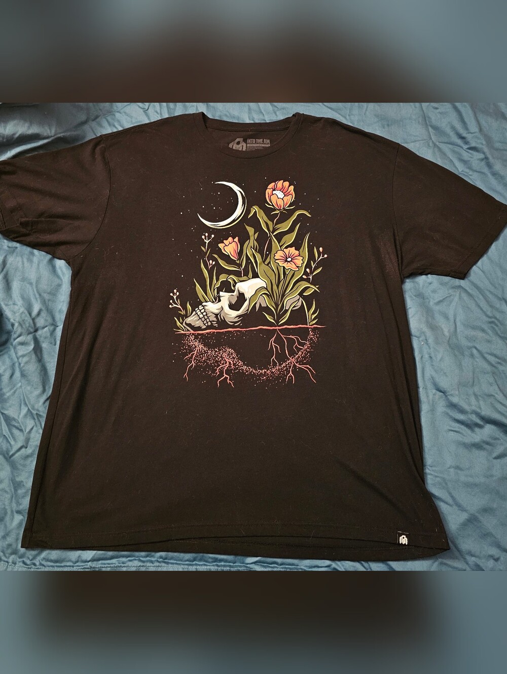 Men's 3XL "Into The AM" 100% Cottom Tshirt